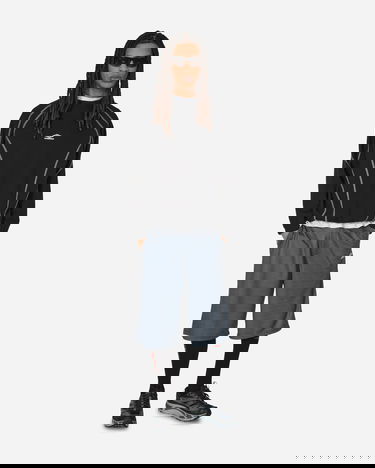 Суитчър Umbro Sport Crewneck Sweatshirt with Contrast Stitching Черно | UBMW067FA42 BLK0001, 4