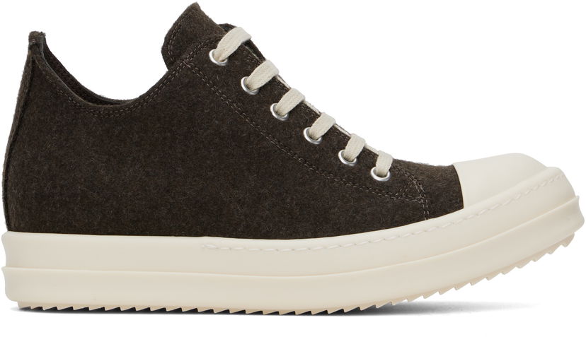 Кецове и обувки Rick Owens Porterville Low Sneaks Кафяво | RO02D3891 WHF