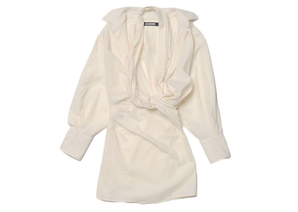 Pокля Jacquemus La Robe Agui Dress Бежово | 223DR033-1061-110, 0