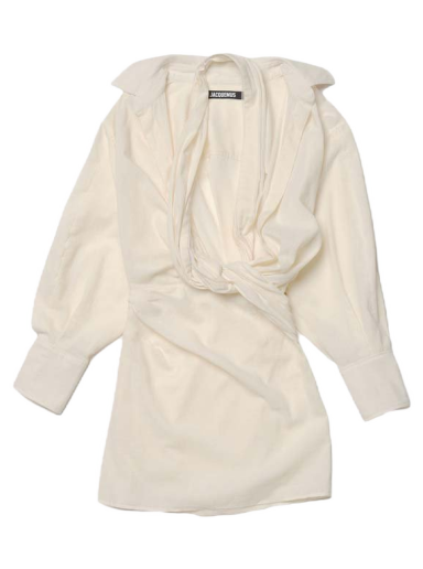 Pокля Jacquemus La Robe Agui Dress Бежово | 223DR033-1061-110