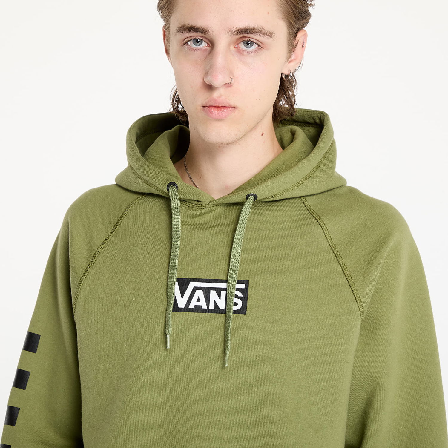 Суитчър Vans Sweatshirt Boxed Pullover Loden Green XL Зелено | VN000HP1ZBF1, 1
