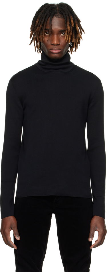 Пуловер Tom Ford TOM FORD Cotton Turtleneck Черно | KRL040-YMC033S25, 0