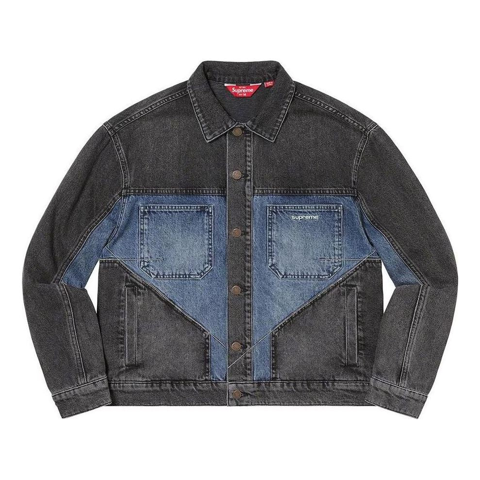 Яке Supreme Two Tone Paneled Denim Jacket Синьо | SUP-FW22-013, 0