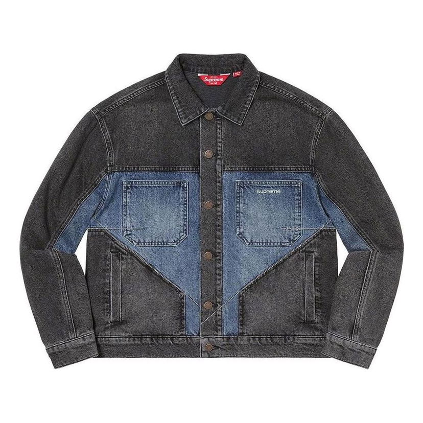 Яке Supreme Two Tone Paneled Denim Jacket Синьо | SUP-FW22-013