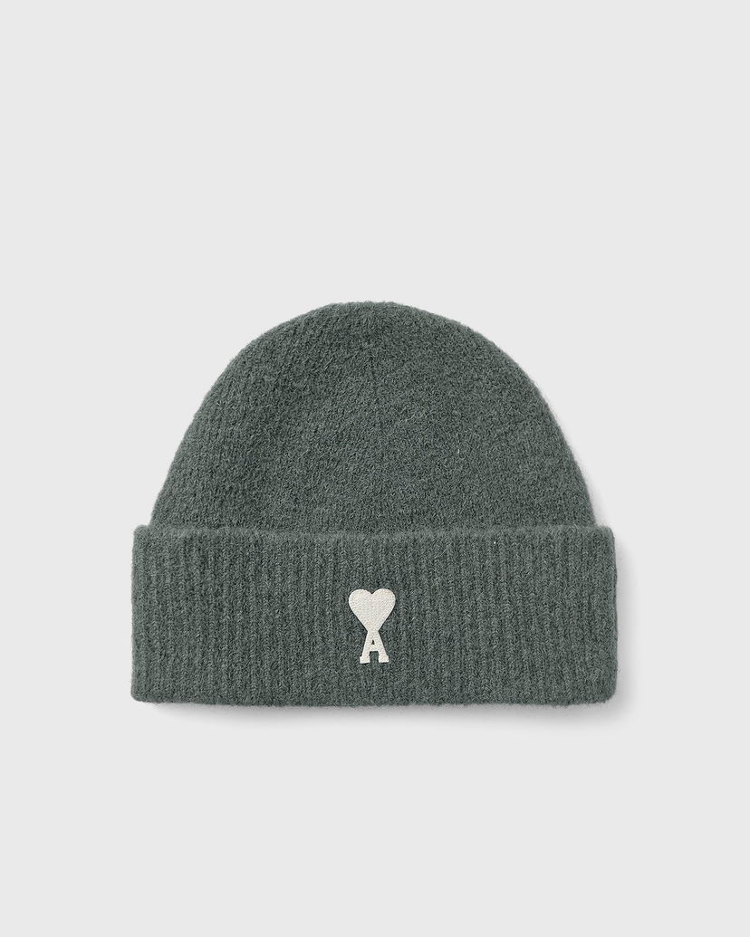 Шапка AMI ADC ECRU Beanie Сиво | UHA115.KN0032-4013