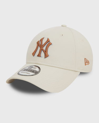 Шапка с козирка New Era MLB PATCH 9FORTY NEW YORK YANKEES Бежово | 60503506, 0
