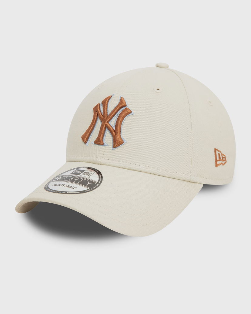 Шапка с козирка New Era MLB PATCH 9FORTY NEW YORK YANKEES Бежово | 60503506