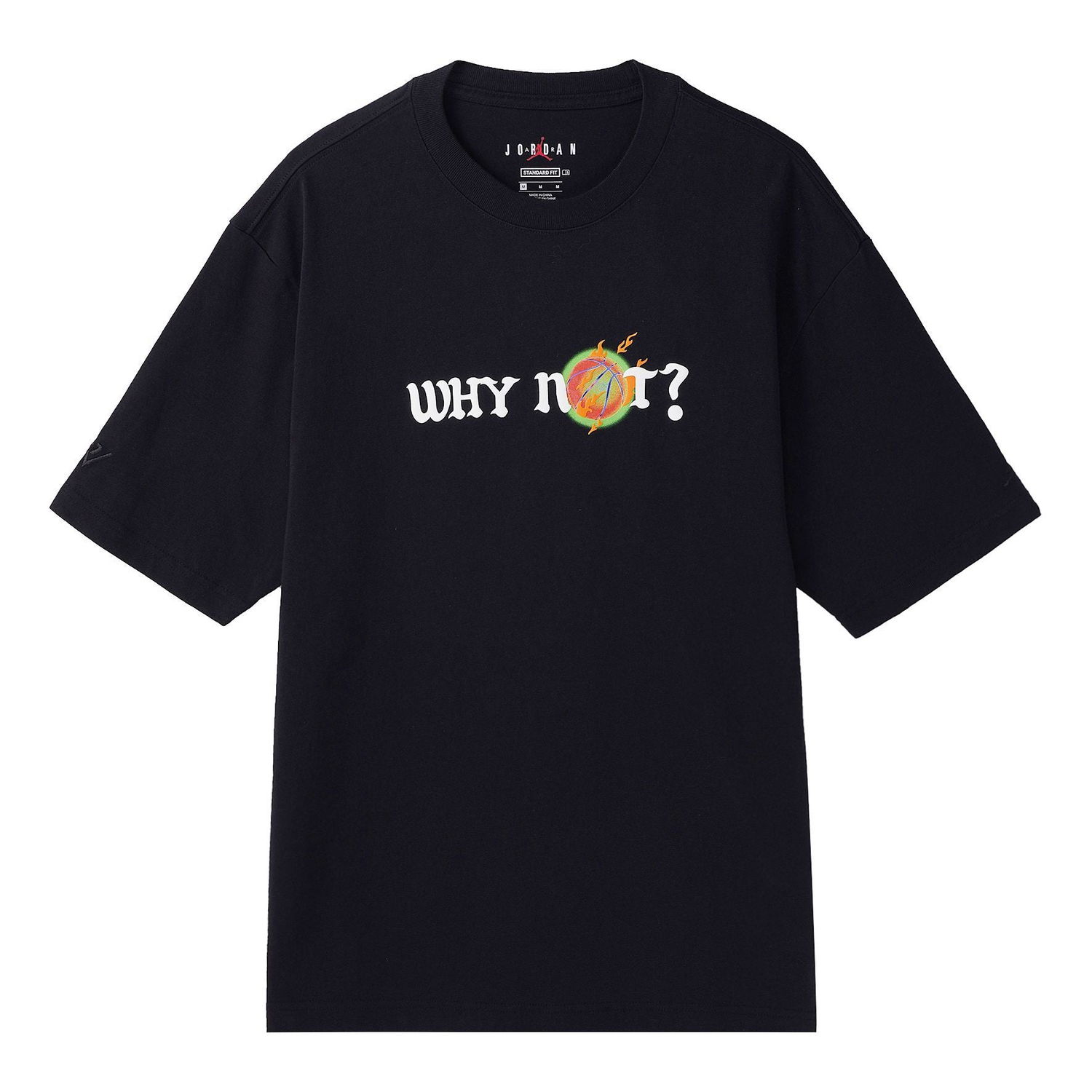 Тениска Jordan Jordan 'Why Not?' Crew-Neck T-Shirt Черно | DD3325-010, 0