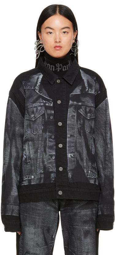 Яке Jean Paul Gaultier Jean Paul Gaultier Trompe L'œil Denim Jacket Черно | 23/15-U-VE026ILP-D009-00, 0