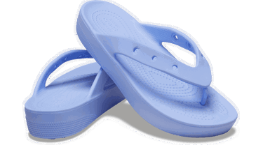 Кецове и обувки Crocs Classic Platform Flips Лилаво | 207714-5Q6, 1