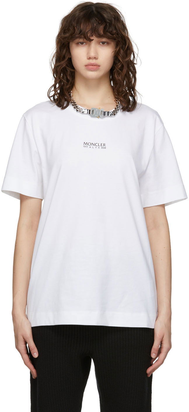 Тениска Moncler Genius Logo T-Shirt Бяло | G209Y8C00004829KY, 0