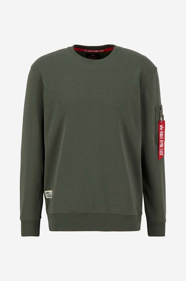 Пуловер Alpha Industries Alpha Industries UN Forces Graphic Sweatshirt Зелено | 136300.142, 3