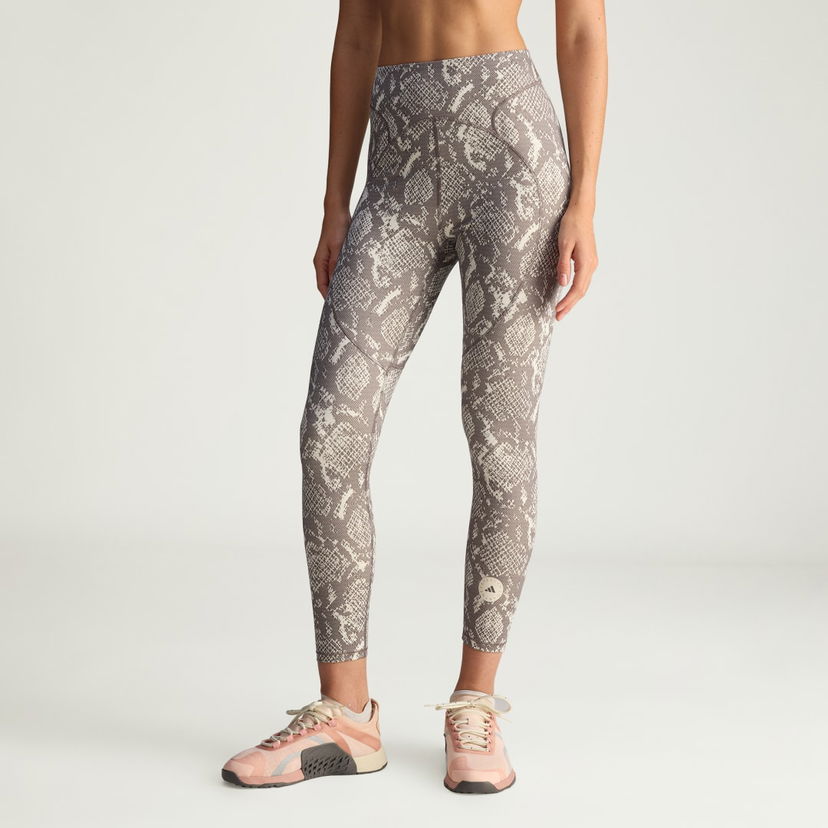 Клинове adidas Performance Stella McCartney Training 7/8 Snake Print Leggings Сиво | JW4556