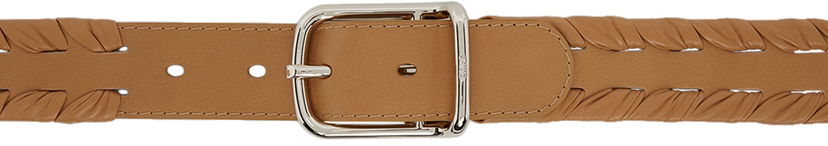 Колани CHLOÉ Weaved Leather Belt Кафяво | CHC22UC087T03