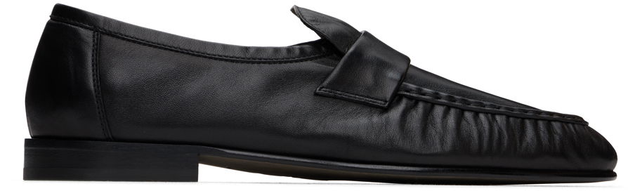 Кецове и обувки The Row Soft Loafers Черно | F2018-SN60, 0