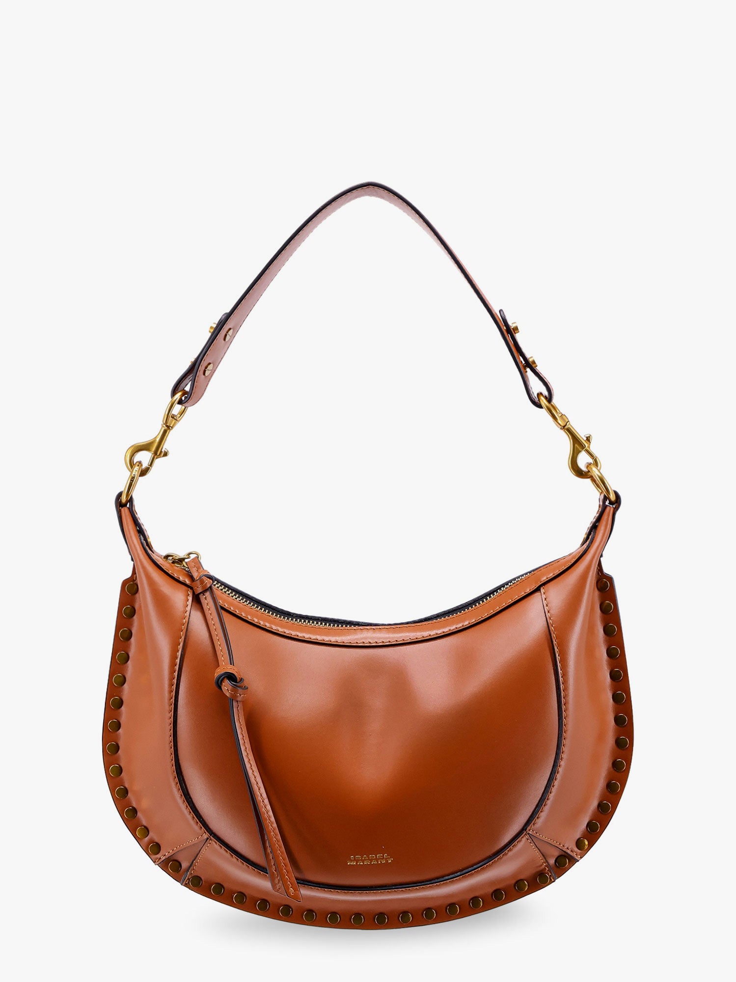 Чанта през рамо ISABEL MARANT Leather Shoulder Bag Кафяво | PP0001FAA1C01M50CO, 0
