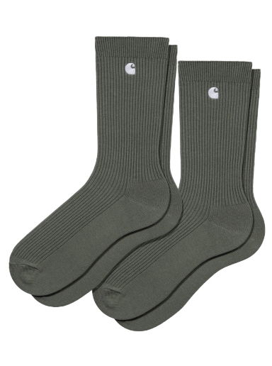 Чорапи Carhartt WIP Madison Pack Socks Сиво | I030923_1S3_XX