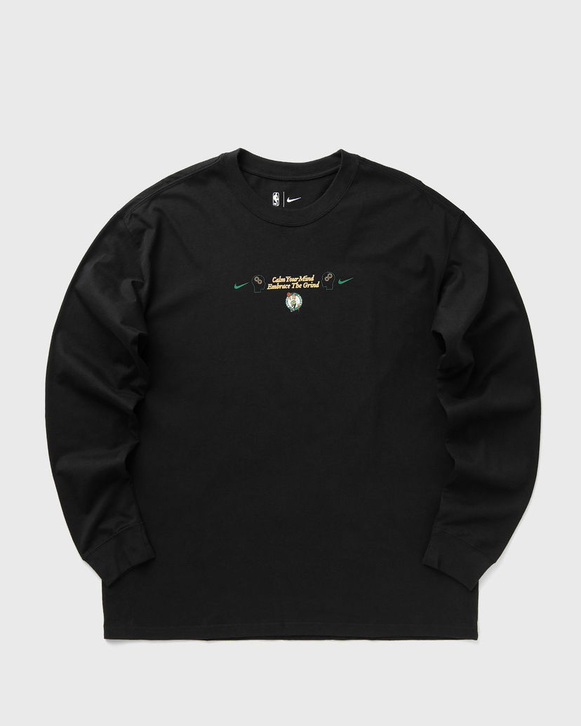 Тениска Nike Boston Celtics CTS OGC POS MAX90 Long Sleeve T-Shirt XXL Черно | HQ0657-010