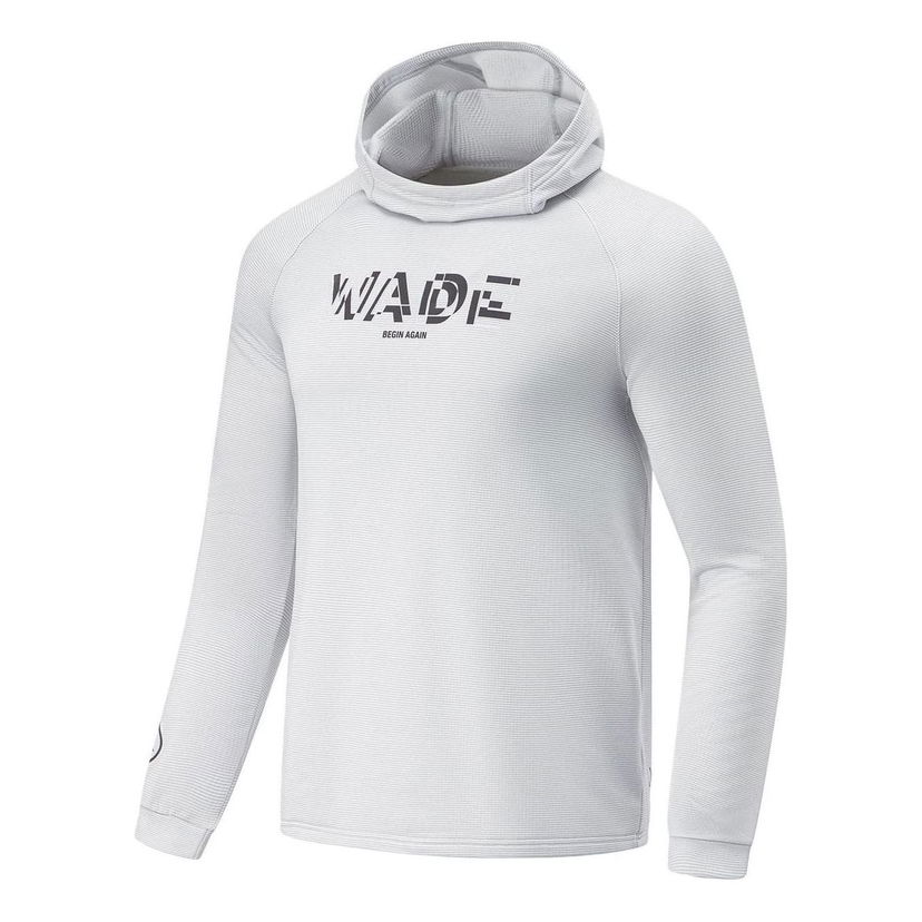 Суитчър Li-Ning Wade Logo Training Hoodie Бяло | AWDT917-2