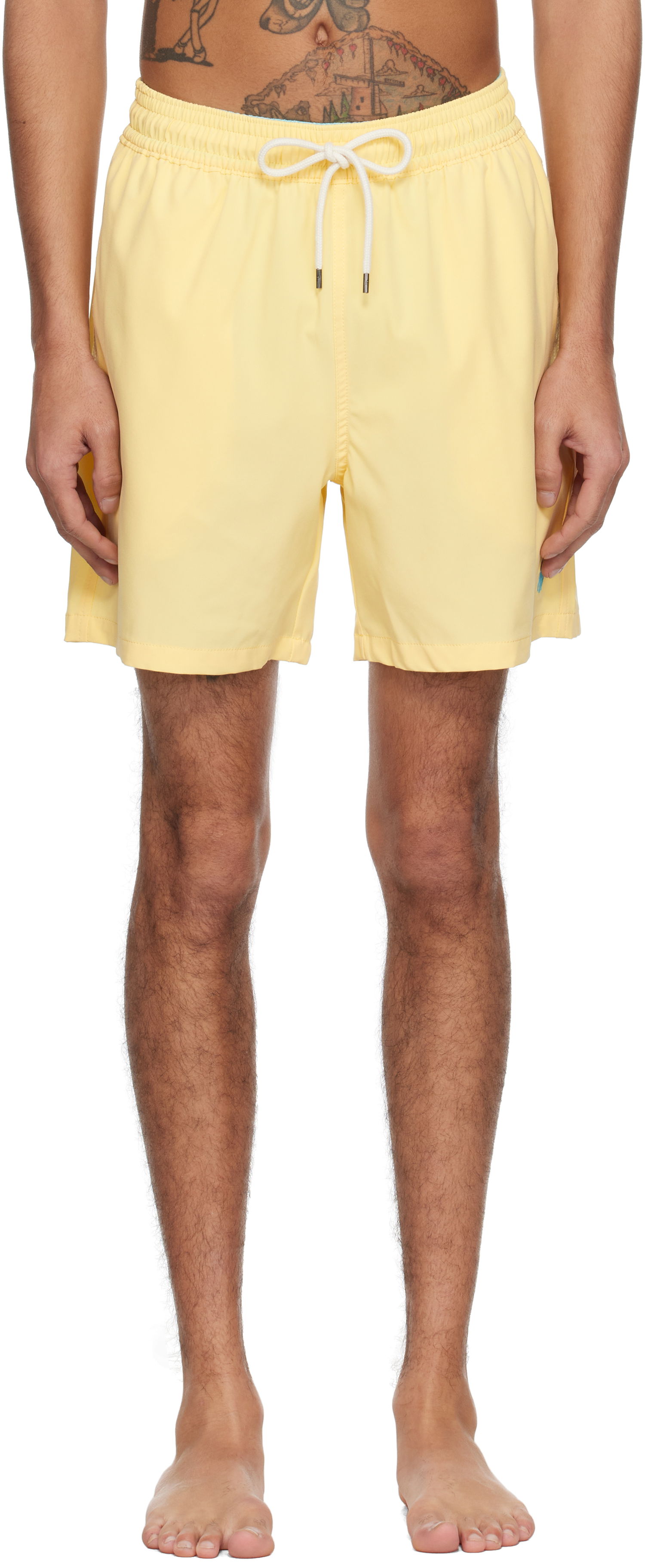 Бански Polo by Ralph Lauren Polo Ralph Lauren Traveler Classic 5.75-Inch Swim Shorts Жълто | 710957782008, 0