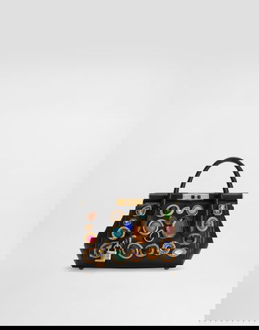 Дамска чанта Dolce & Gabbana Dolce & Gabbana Mini Marlene Jeweled Handbag Черно | BB7744AP06681300, 0
