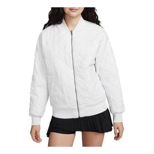 Яке бомбър Nike Reversible Varsity Bomber Jacket Бяло | DV7877-025