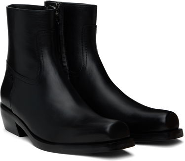 Кецове и обувки Versace Versace Luciano Boots Черно | 1016157_1A11084, 3