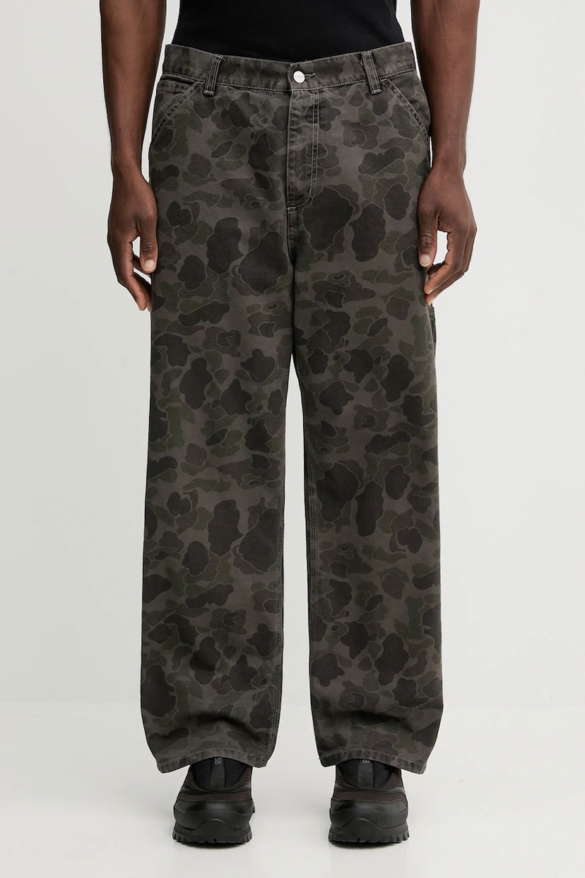 Карго панталони Carhartt WIP Duck Single Knee Pant Многоцветен | I033896.3ELGD