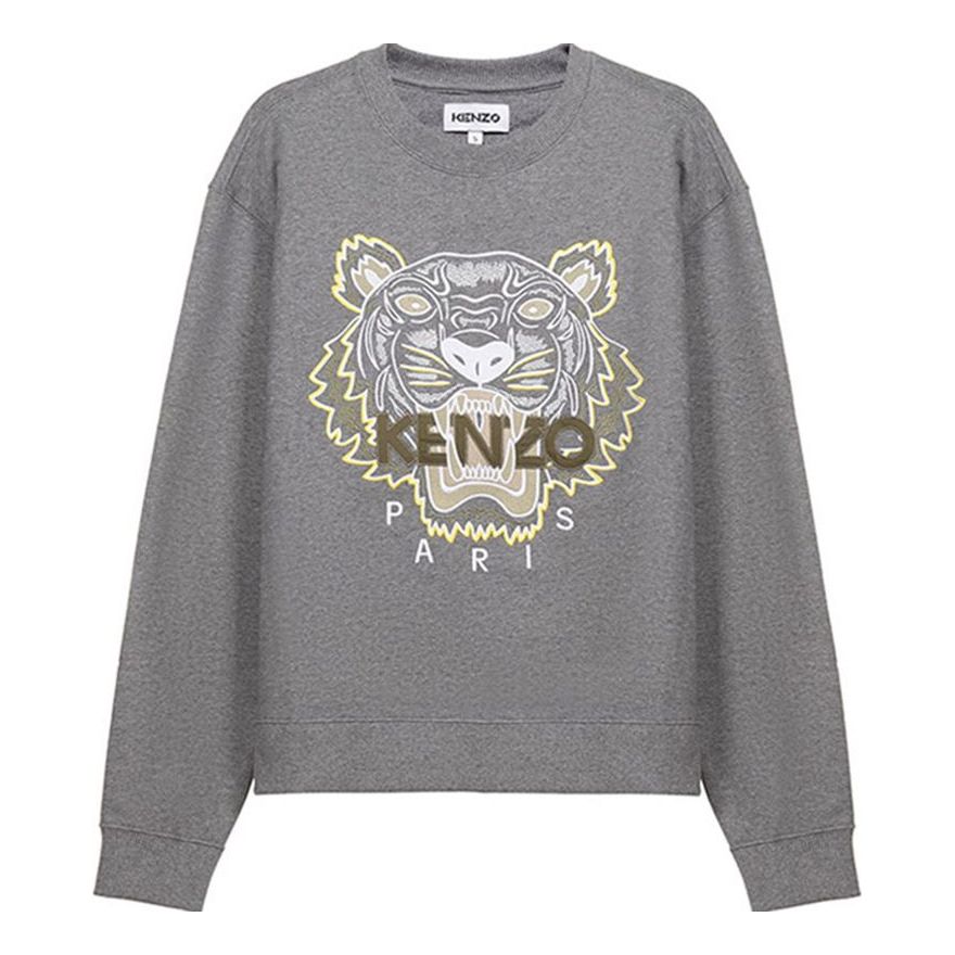 Пуловер KENZO Kenzo Tiger Crew Neck Sweatshirt Сиво | FB55SW1104XA-95, 0