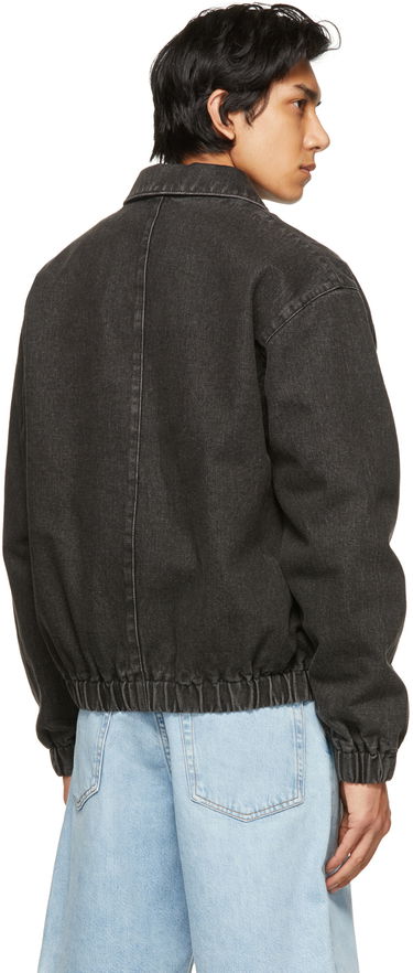 Яке AMI AMI Paris de Cœur Denim Jacket Черно | E21HOW013.611, 2
