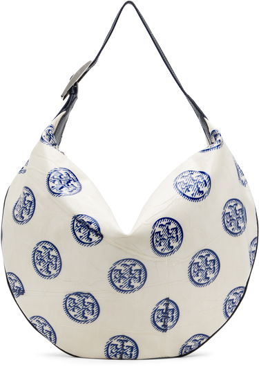 Дамска чанта Tory Burch Tory Burch T Monogram Balloon Bag Бяло | 171915-101, 0