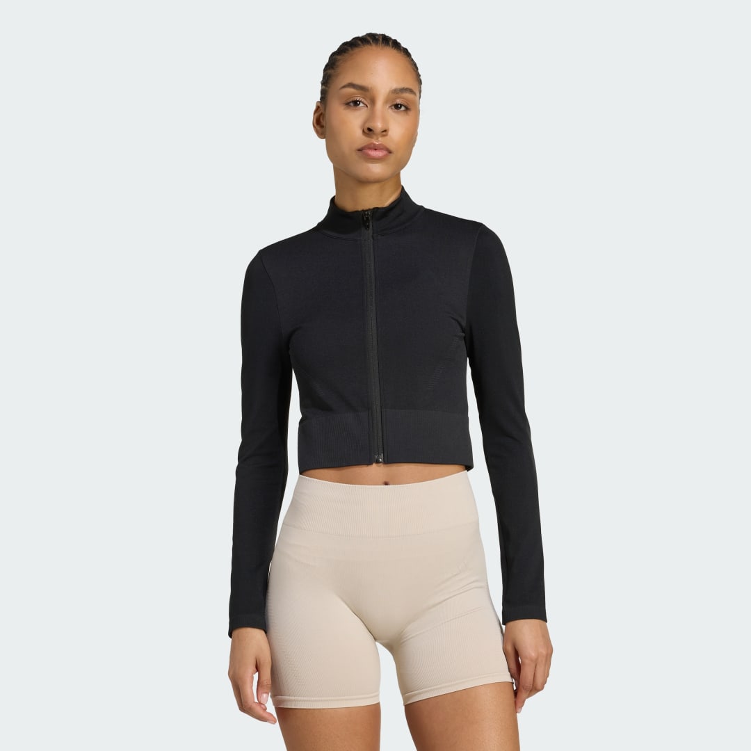 Яке adidas Performance Essentials Training Zip Jacket Черно | JX3900, 0