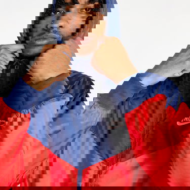 Яке Nike SPE Woven LND Windrunner Hooded Червено | DA0001-657, 4