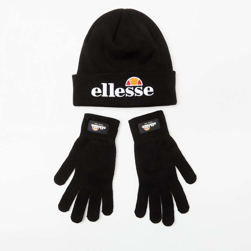 Шапка Ellesse Velly Beanie & Bubb Gloves Черно | SAAZ0783-011