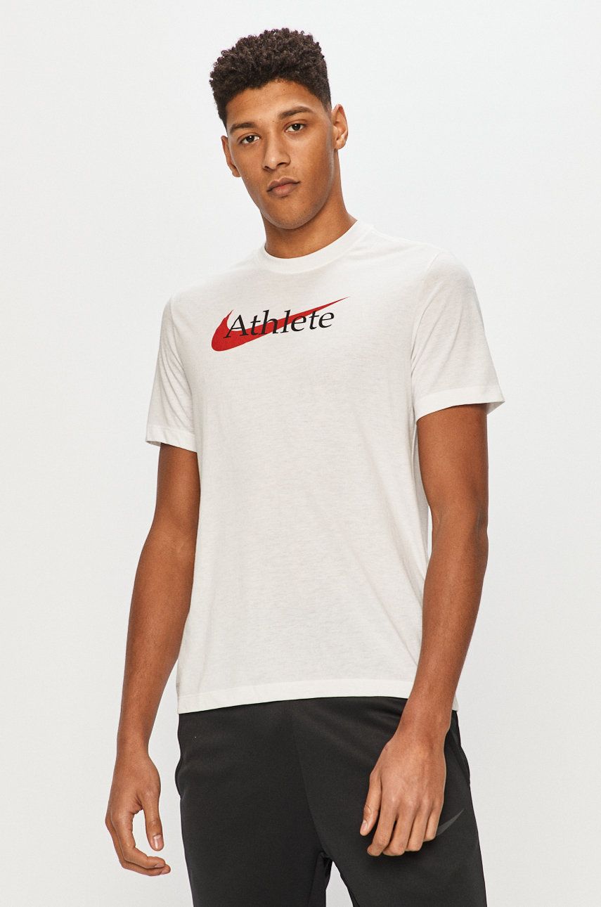 Тениска Nike Athlete T-Shirt Бяло | CW6950, 0