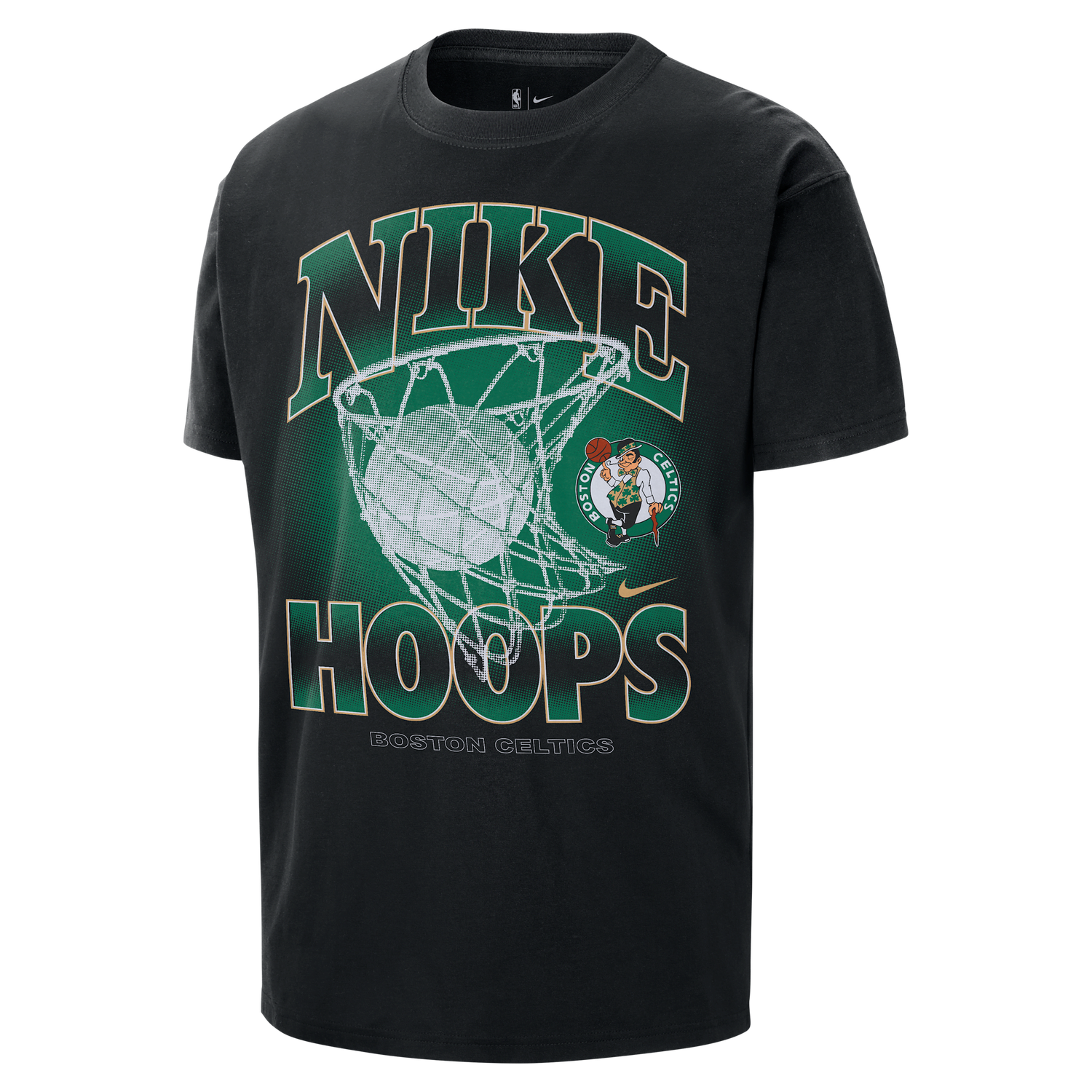 Тениска Nike Nike NBA Max90 Boston Celtics Courtside T-Shirt Черно | HQ1265-010, 0