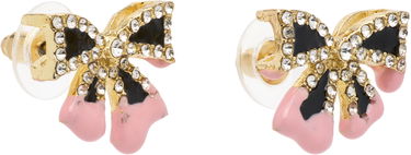 Обеци Ottolinger Ottolinger Bow Crystal Drop Earrings Розово | 2225150304, 1