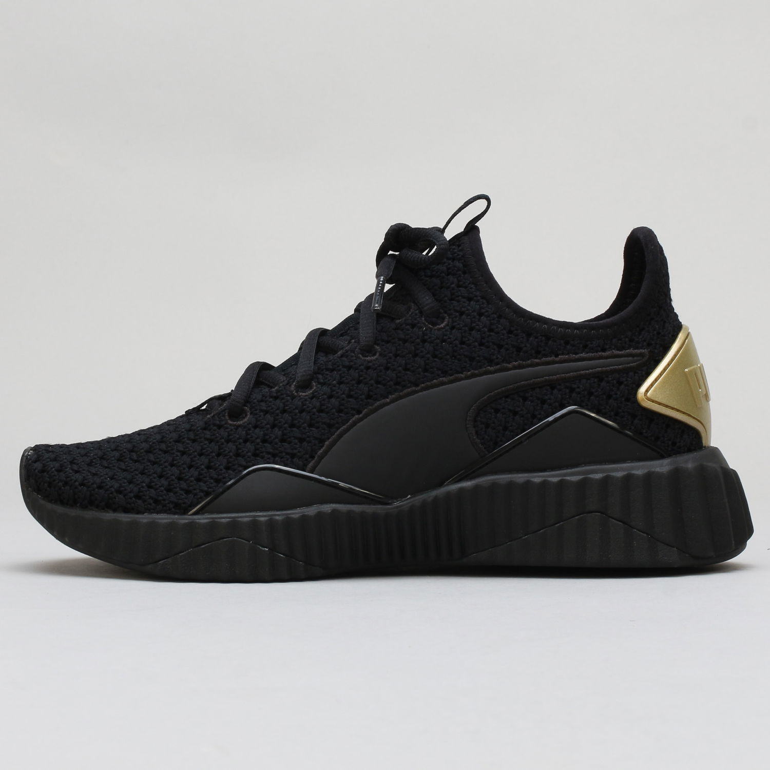 Кецове и обувки Puma Defy Varsity Wn's black - metallic gold Черно | 191148 01, 1