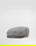Dolce & Gabbana Shetland Chevron Flat Cap