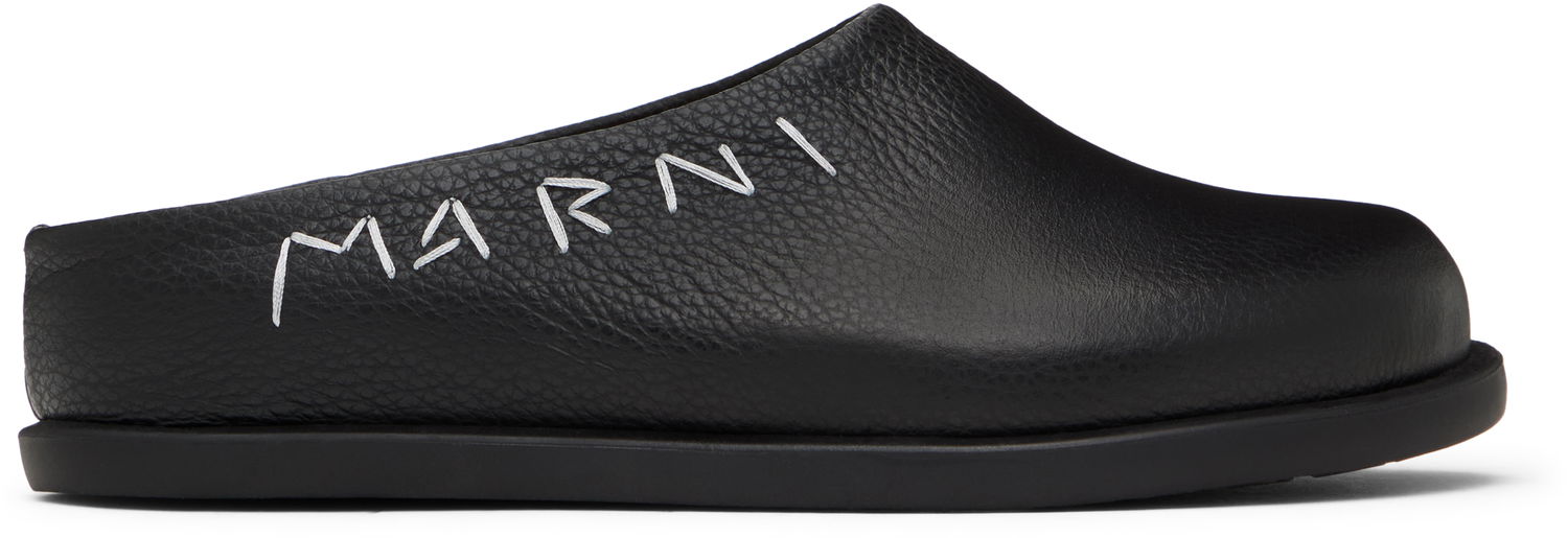 Облекло Marni Marni Fussbett Sabot Mules Черно | 79564, 0
