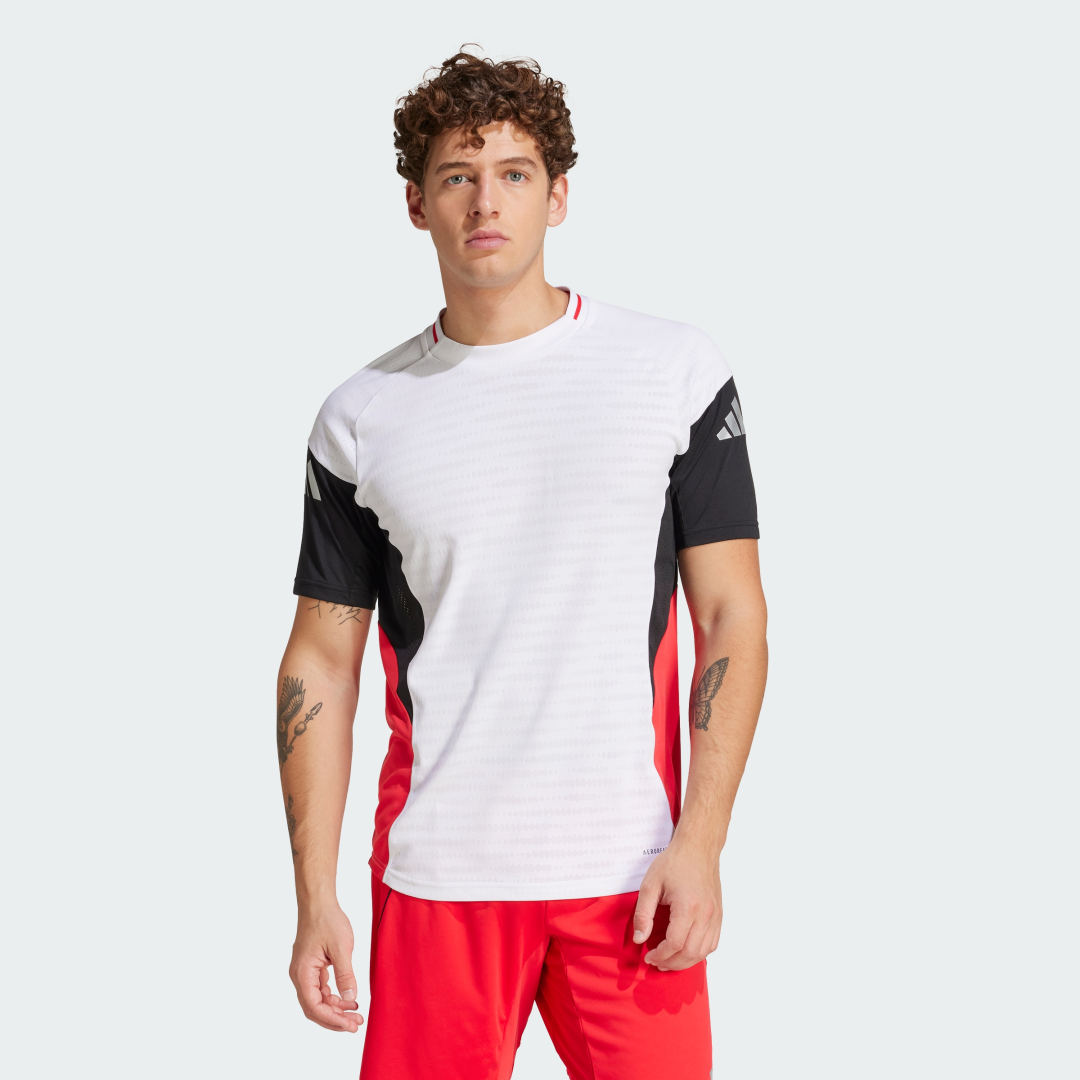 Тениска adidas Performance Tiro 25 Pro Training T-Shirt Бяло | JI6461, 0
