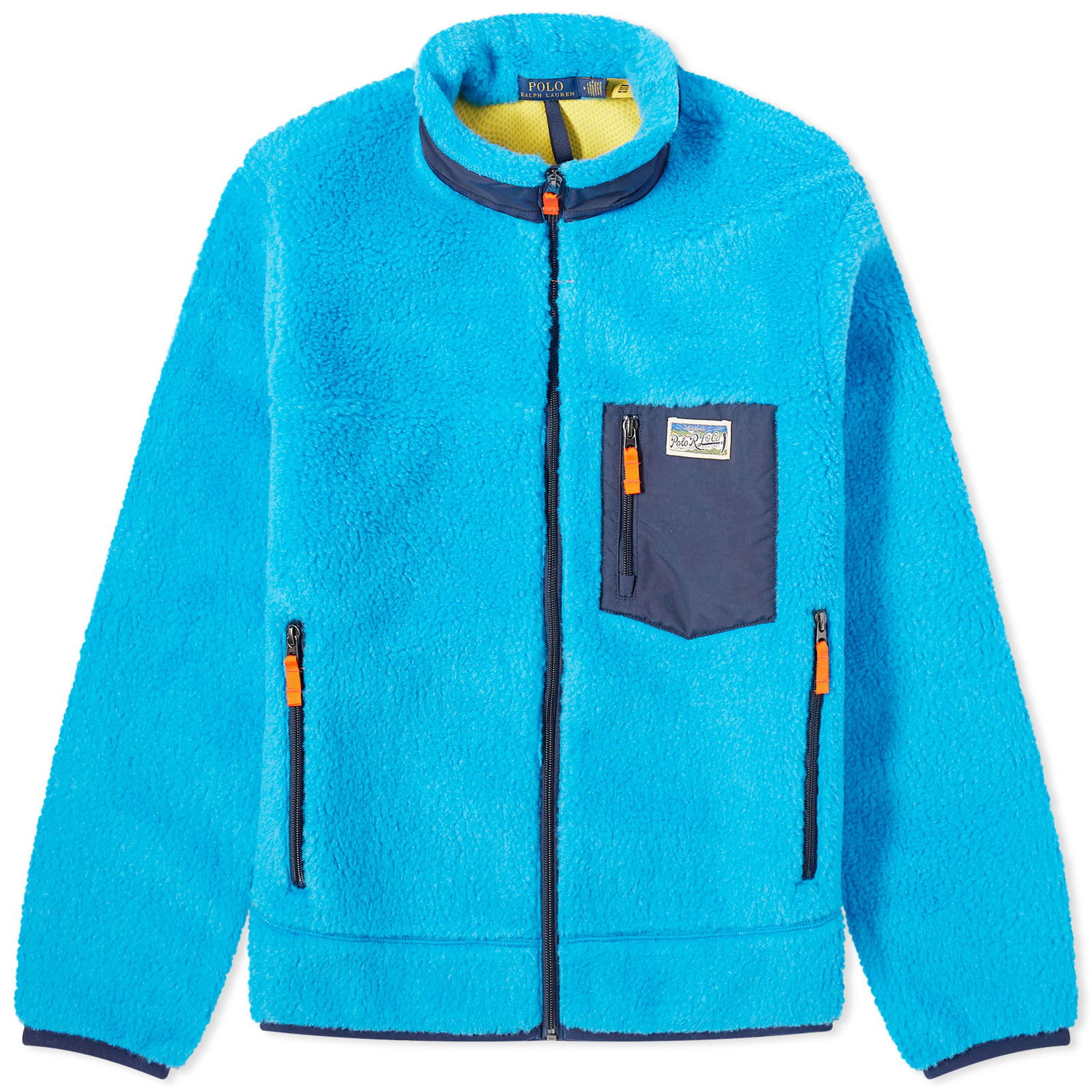 Яке Polo by Ralph Lauren Hi-Pile Fleece Jacket Синьо | 710920511002, 0