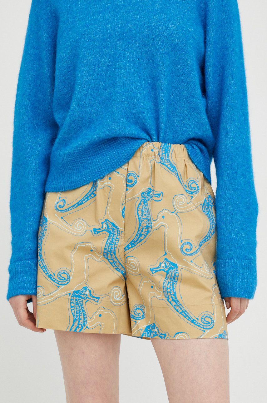 Къси панталони Samsoe Samsoe Laury Shorts Бежово | F22200108, 0
