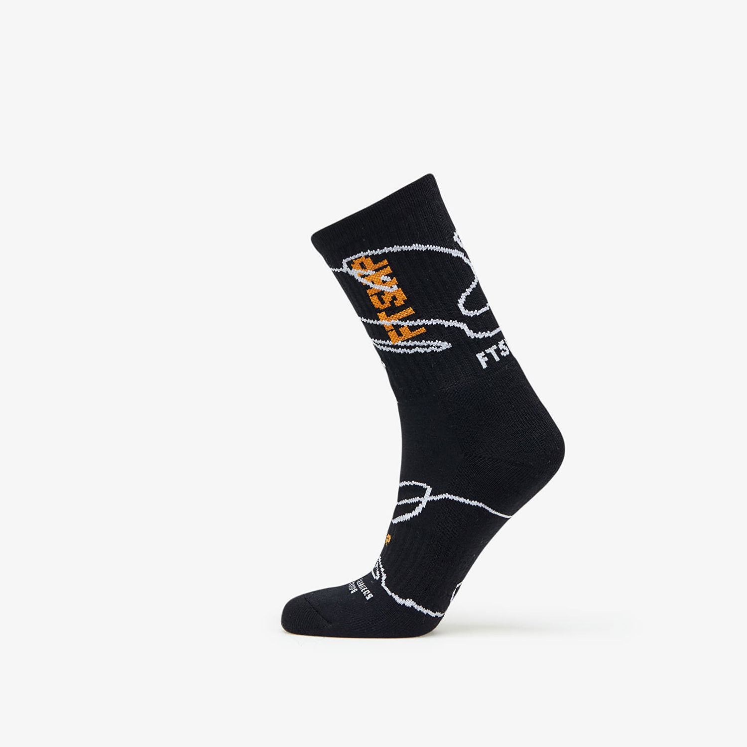 Чорапи Footshop The Skateboard Socks Черно | FTSHP_324, 0