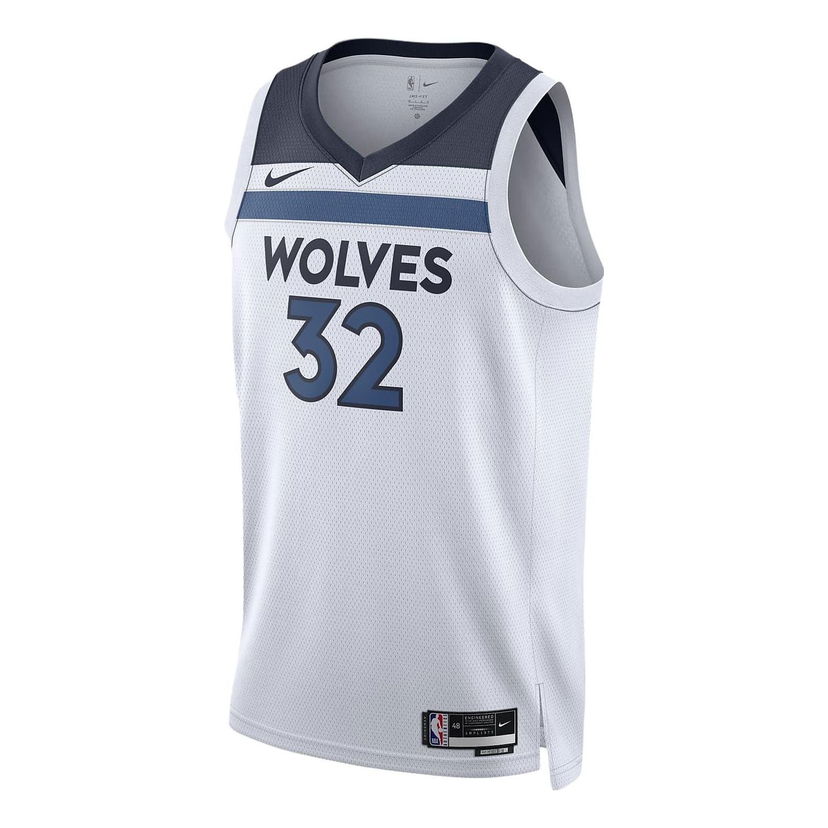 Фланелка Nike NBA Minnesota Timberwolves Karl-Anthony Towns Jersey Бяло | DN2085-100