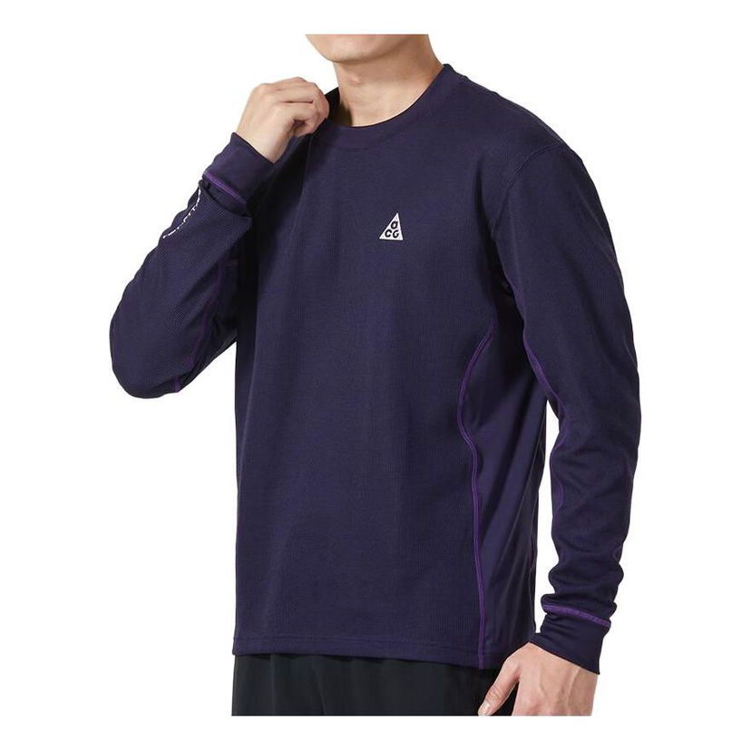 Пуловер Nike ACG Men's Long Sleeve Training Top Лилаво | FB8116-555