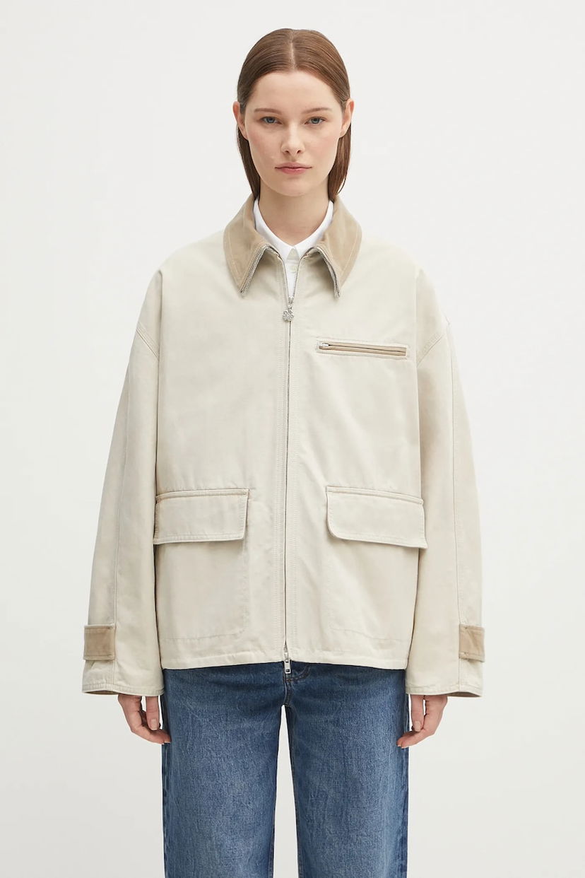 Яке KENZO Kenzo Workwear Oversize Jacket Бежово | FF62VE2729HA