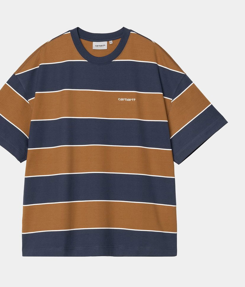Тениска Carhartt WIP Carhartt WIP S/S Quinby Stripe T-Shirt Многоцветен | I034488_2