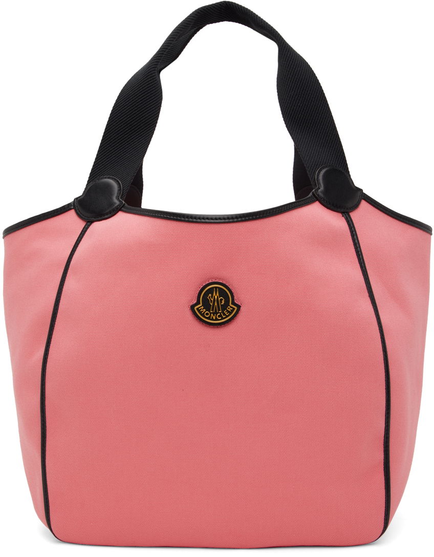 Голяма пазарска чанта Moncler Nalani Tote Bag Розово | I109B5D00003M3064, 0