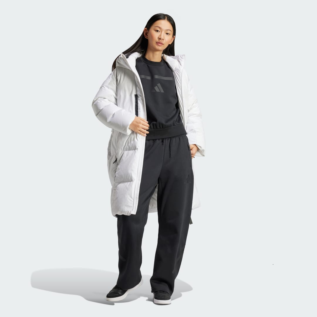 Пухо яке adidas Performance Myshelter Down Parka Бяло | IZ4622, 0